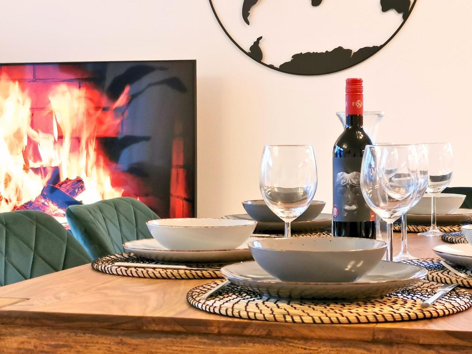 Fynbos Penthouse Deluxe, Balkon, Parkplatz Daire Straubing Dış mekan fotoğraf