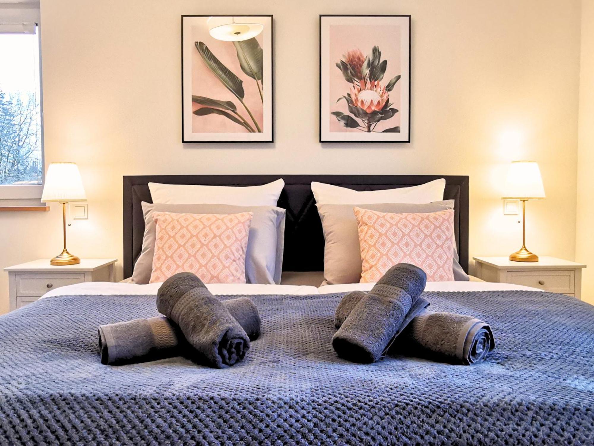 Fynbos Penthouse Deluxe, Balkon, Parkplatz Daire Straubing Dış mekan fotoğraf