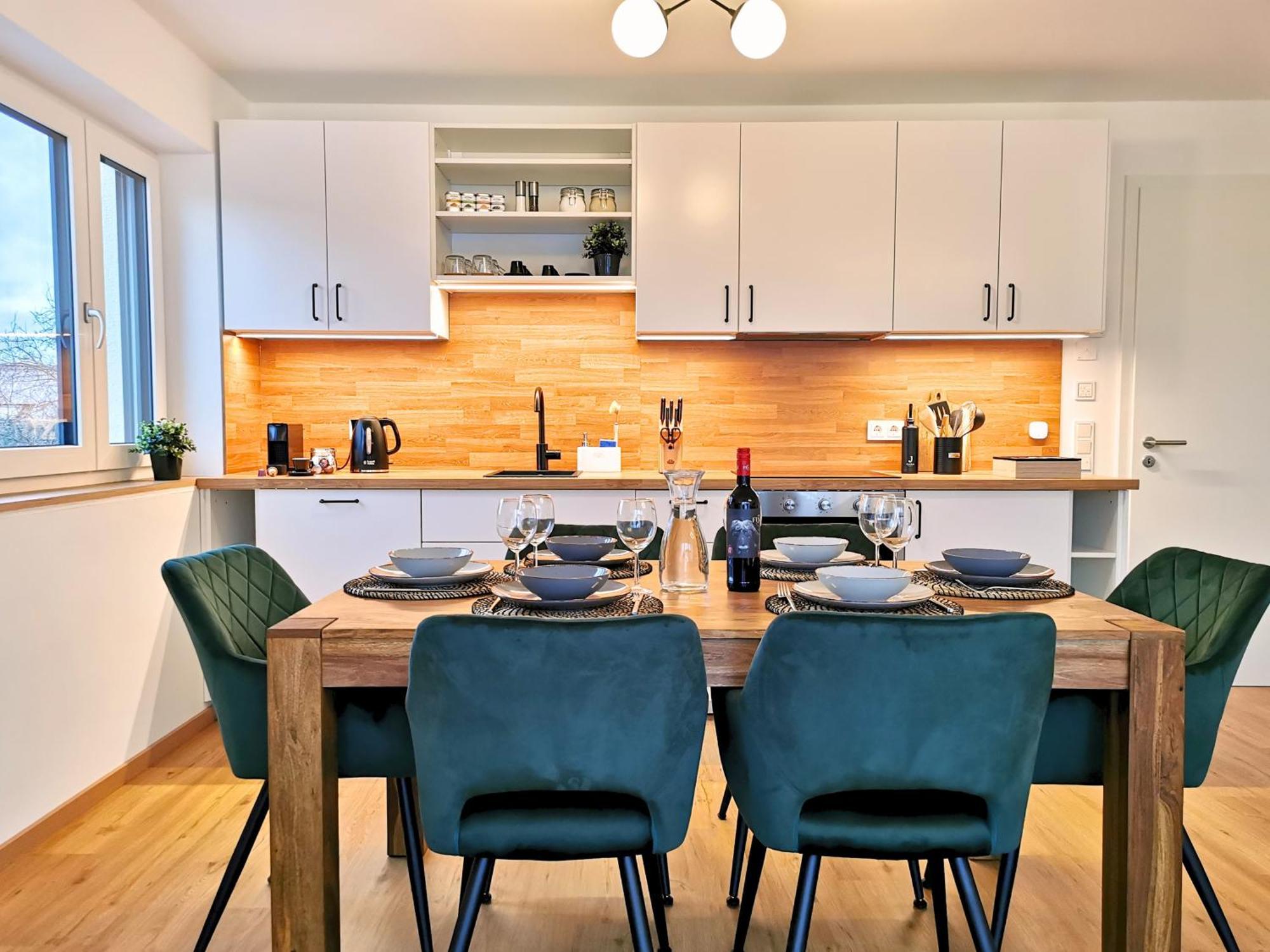 Fynbos Penthouse Deluxe, Balkon, Parkplatz Daire Straubing Dış mekan fotoğraf