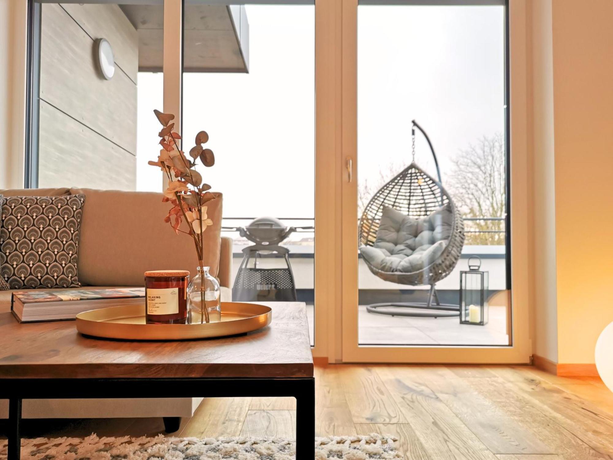 Fynbos Penthouse Deluxe, Balkon, Parkplatz Daire Straubing Dış mekan fotoğraf