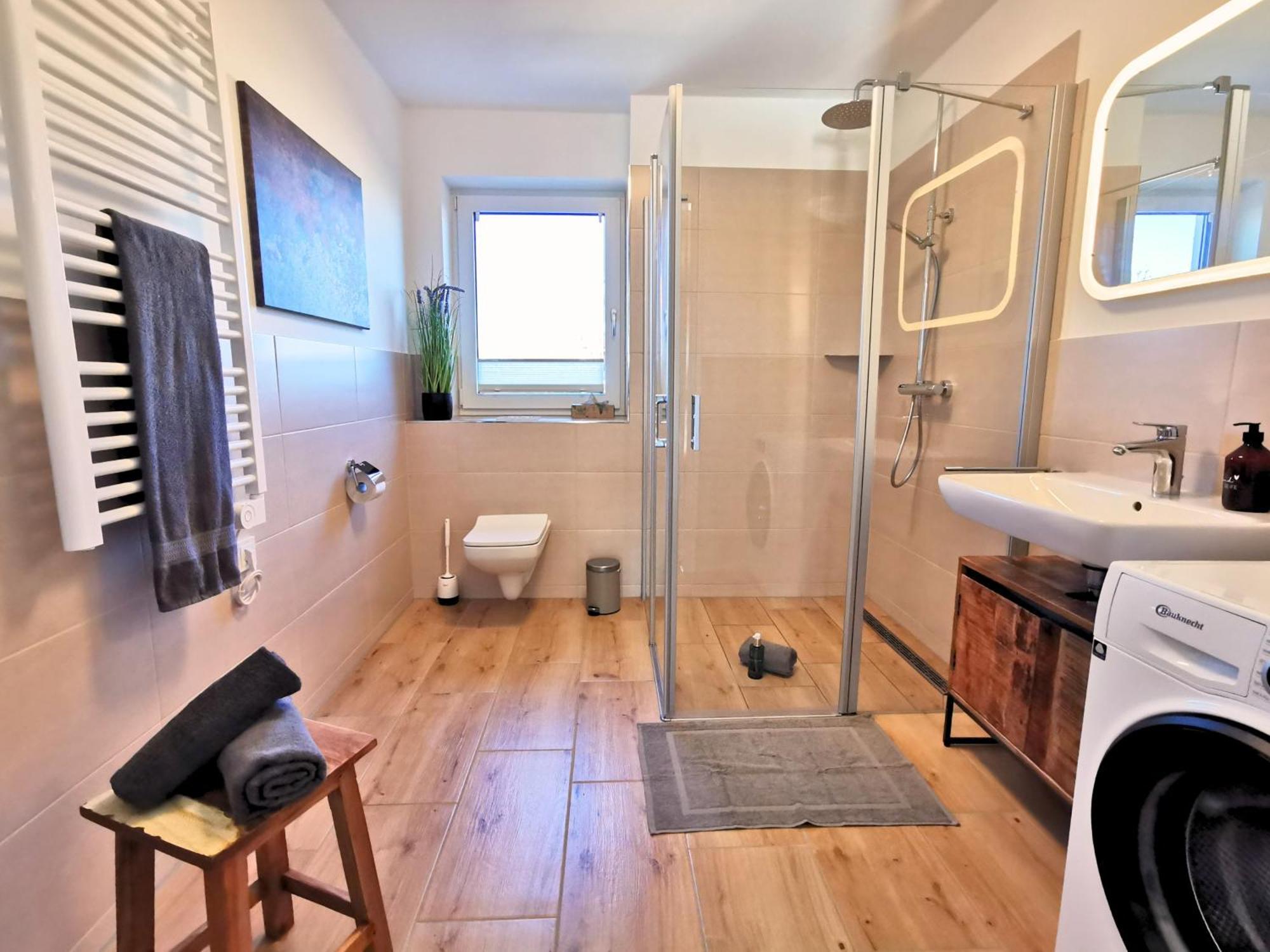 Fynbos Penthouse Deluxe, Balkon, Parkplatz Daire Straubing Oda fotoğraf